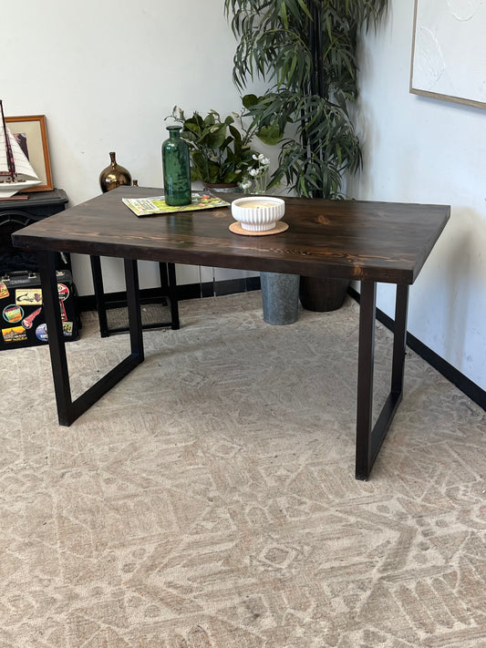 Rustic Style Solid Wood Work Desk