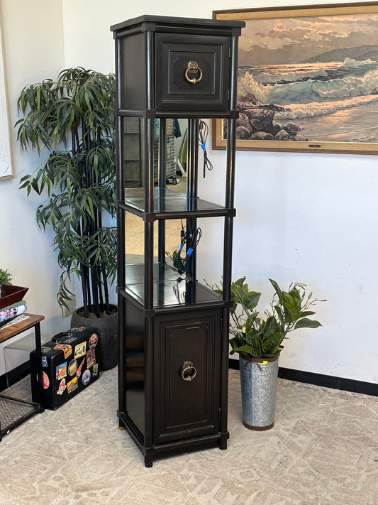 Thomasville Furniture Antique Style Tall Cabinet