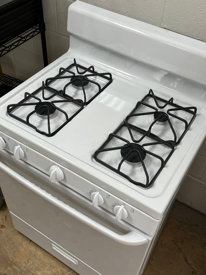 Hotpoint 4.8 Cu.ft Free-Standing 4 Burner Gas Range - Minor Dents