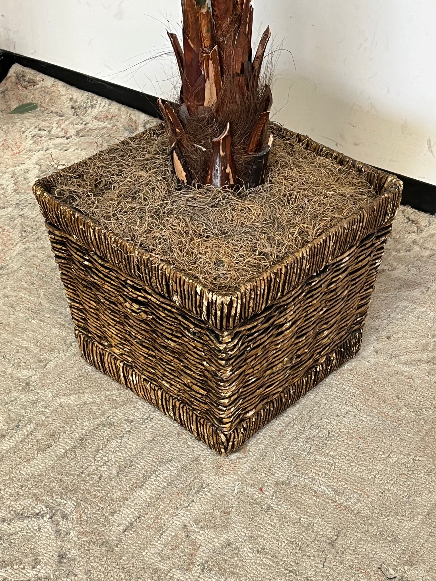 Faux 80" Palm Potted Tree