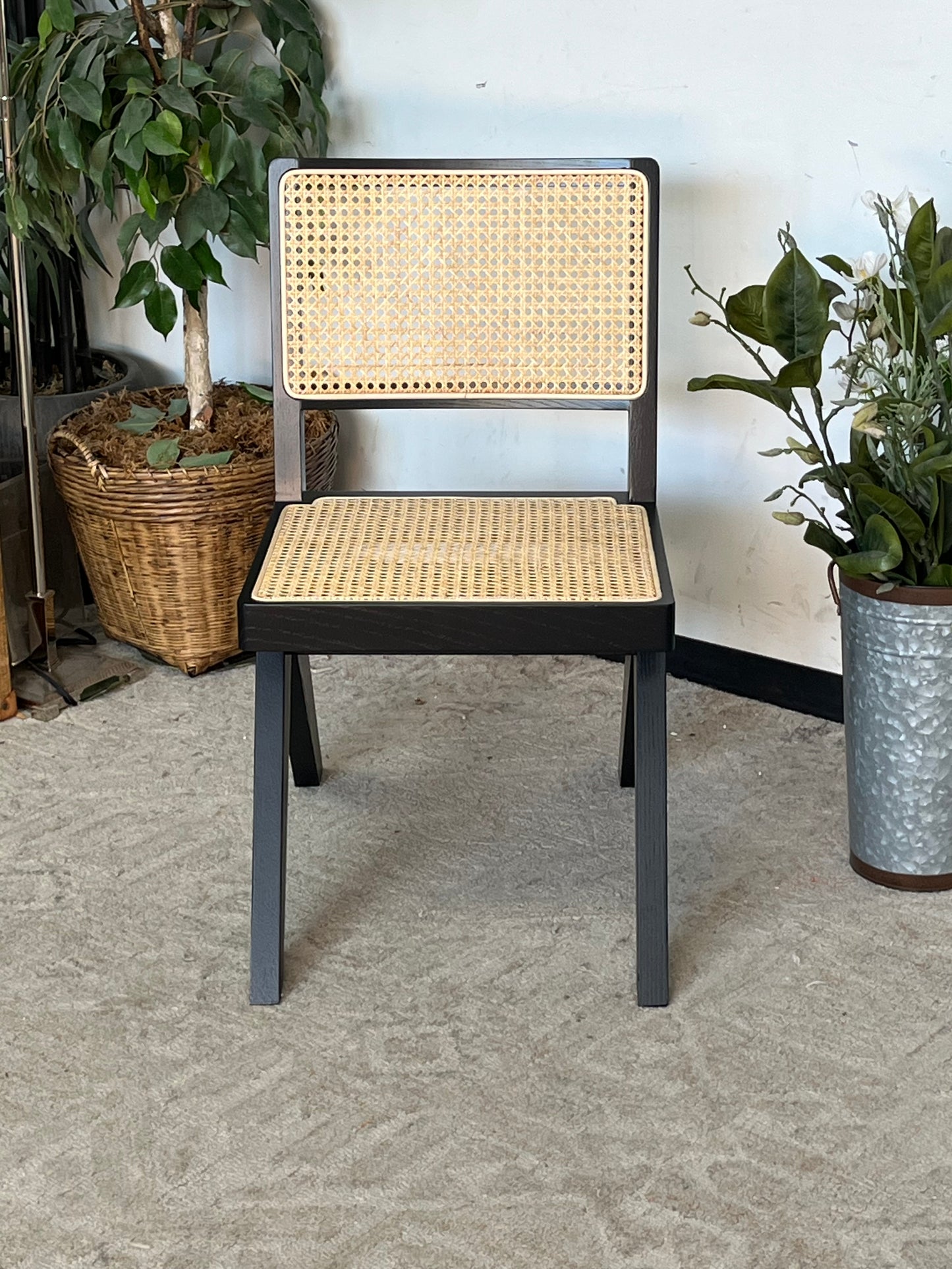 Modern Rattan Woven Dining Chair