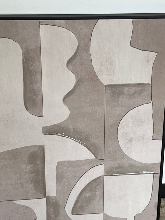 Grey Abstract Artwork