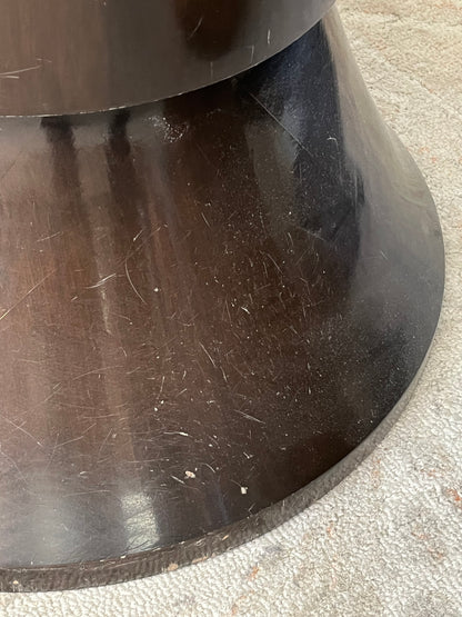 Modern Hourglass End Table