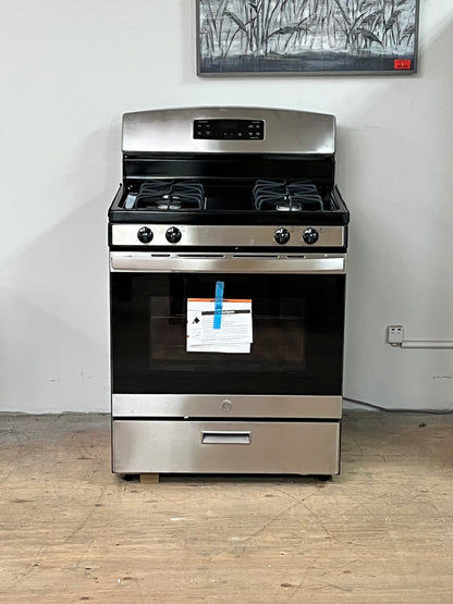 GE Appliances 4.8 cu. ft. Stainless Steel Gas Range
