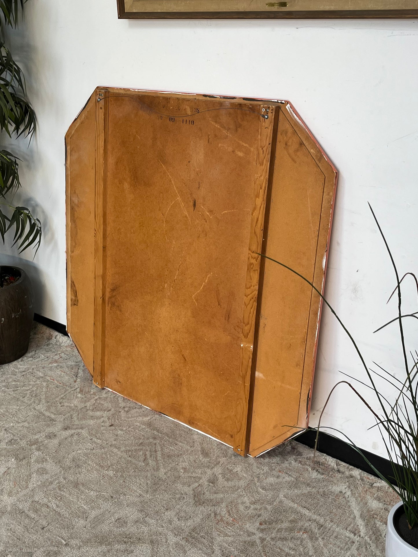 Vintage Style Vertical Hanging Mirror