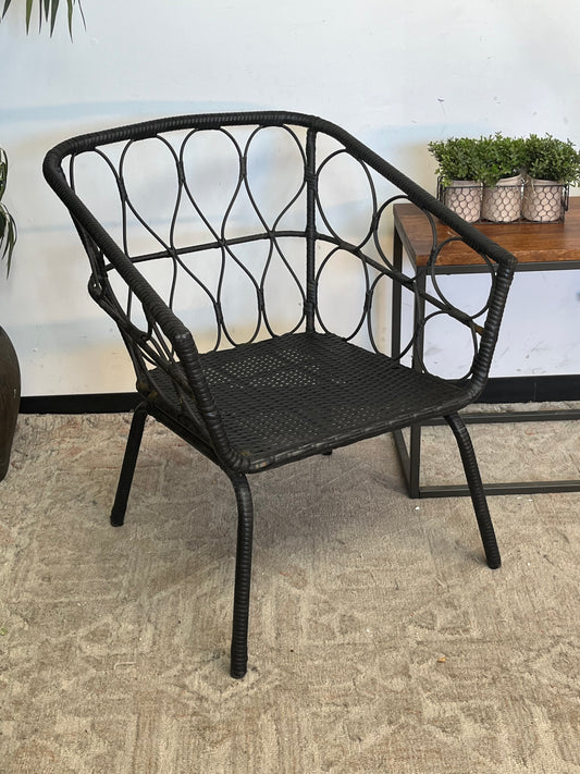 Outdoor Faux Rattan Wicker Chair