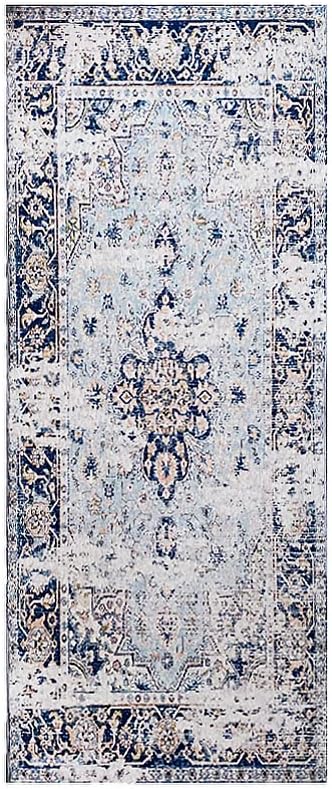 Seveat 2.6 × 7 ft Chenille Kitchen Runner Rug
