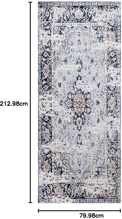 Seveat 2.6 × 7 ft Chenille Kitchen Runner Rug