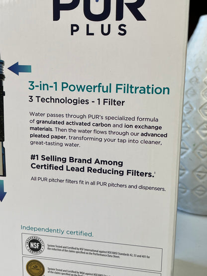 Pur Plus 7-Cup Water Pitcher w/ Filter