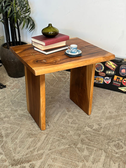 World Market Solid Wood Nightstand