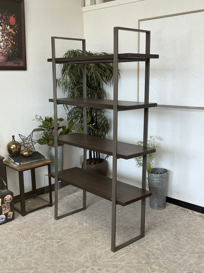 Modern 4-Shelf Bookcase