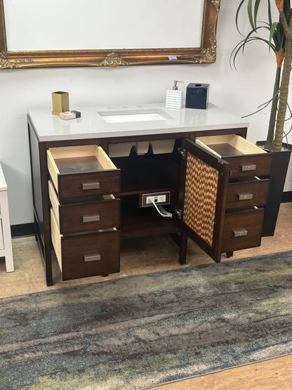 James Martin 48" Brown Single Sink Vanity