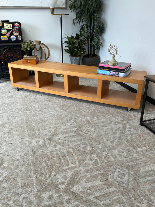 Wooden TV Media Stand