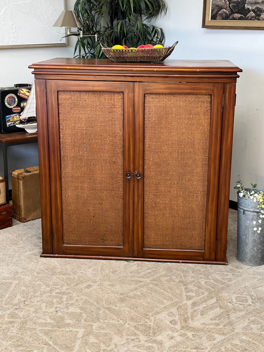 Bohemian Style Armoire Cabinet