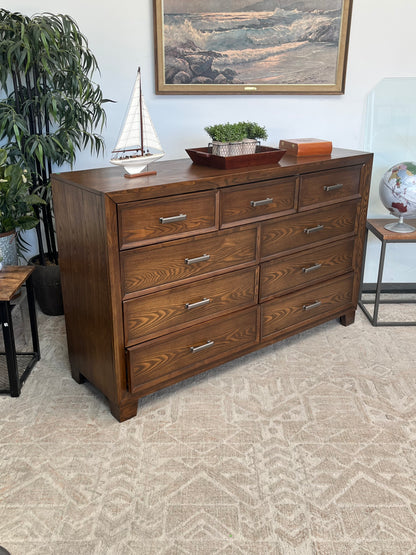 Craftsman Style 9 Drawer Dresser