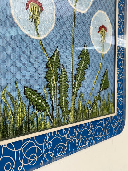 Cross-Stitch Style "Dandelion" Theme Artwork