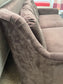 World Market Traditional Brown Loveseat Couch