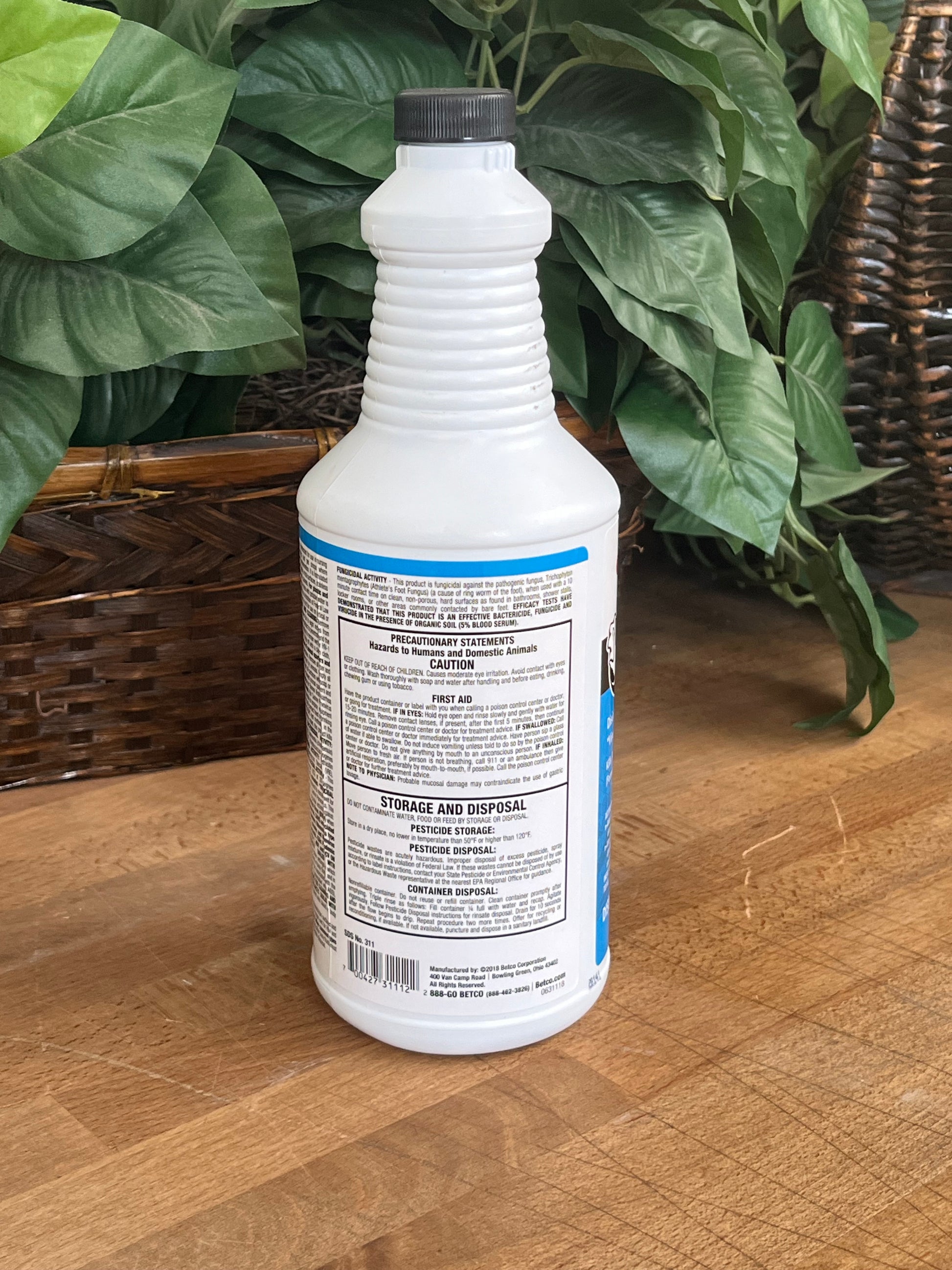 tobacco disinfectant CaviCide Surface Cleaner Betco Disinfectant Cleaner SAN