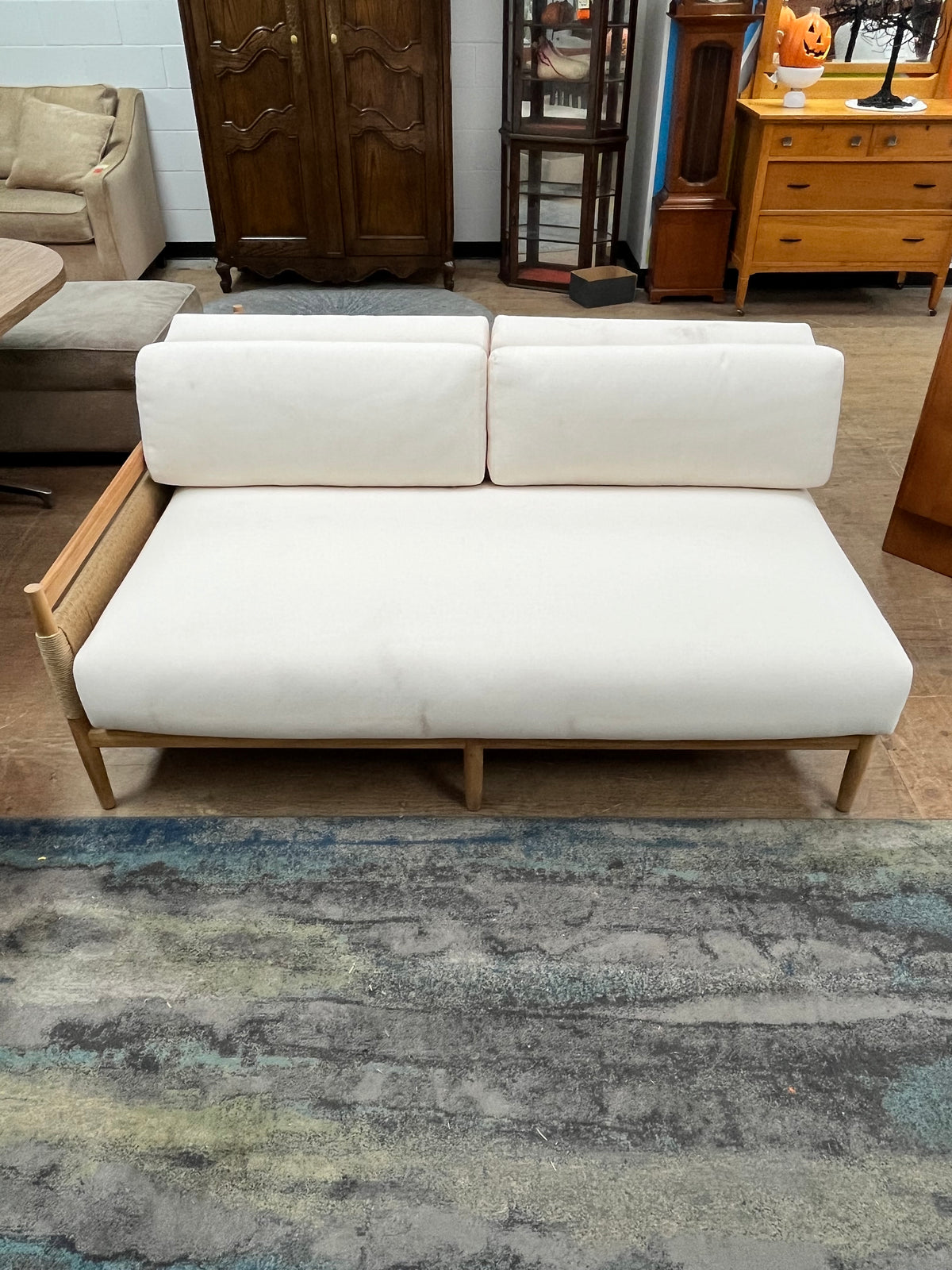 Natural Rattan Outdoor Sofa