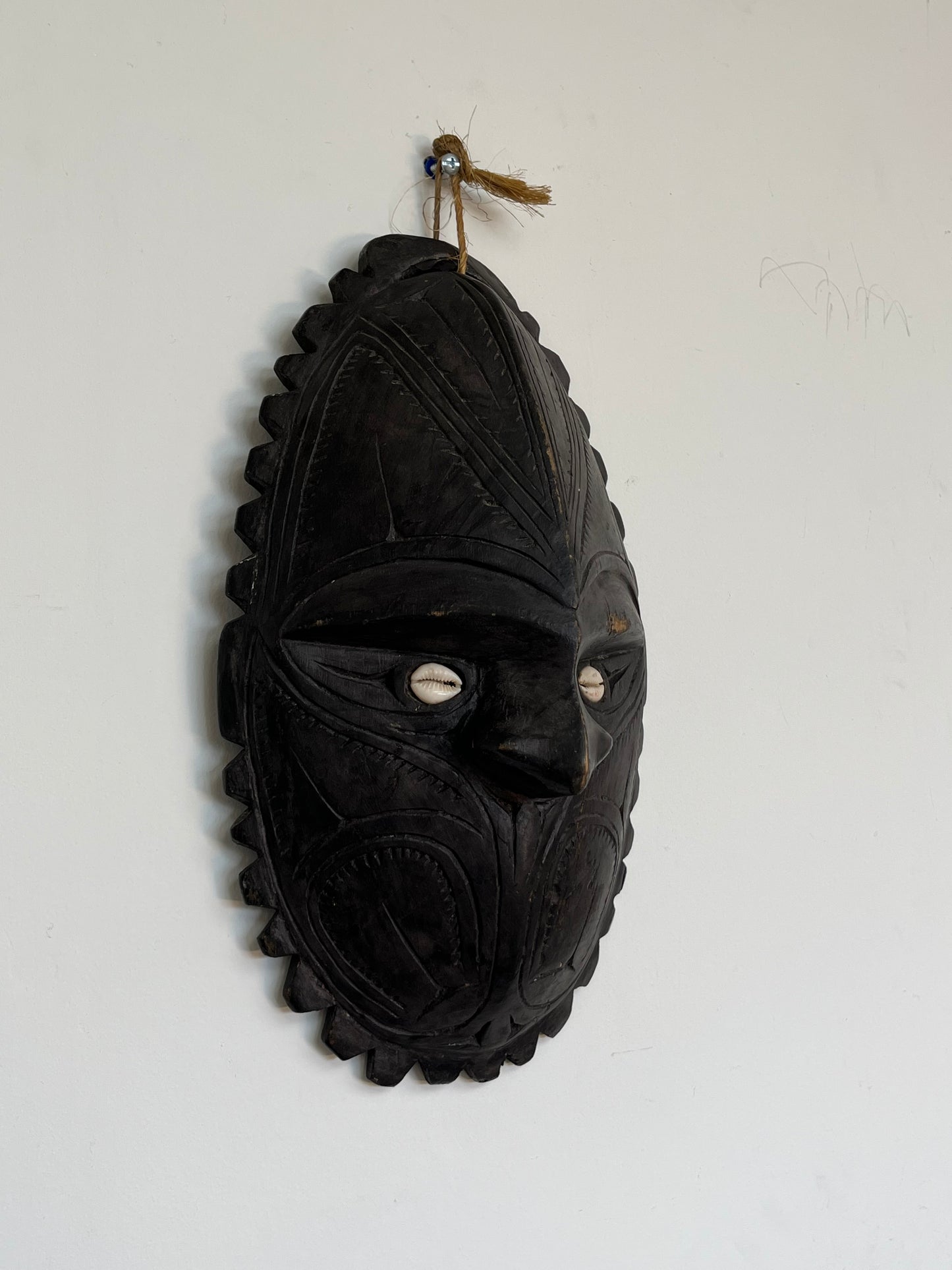 African Bwa Hand Carved Wooden Mask