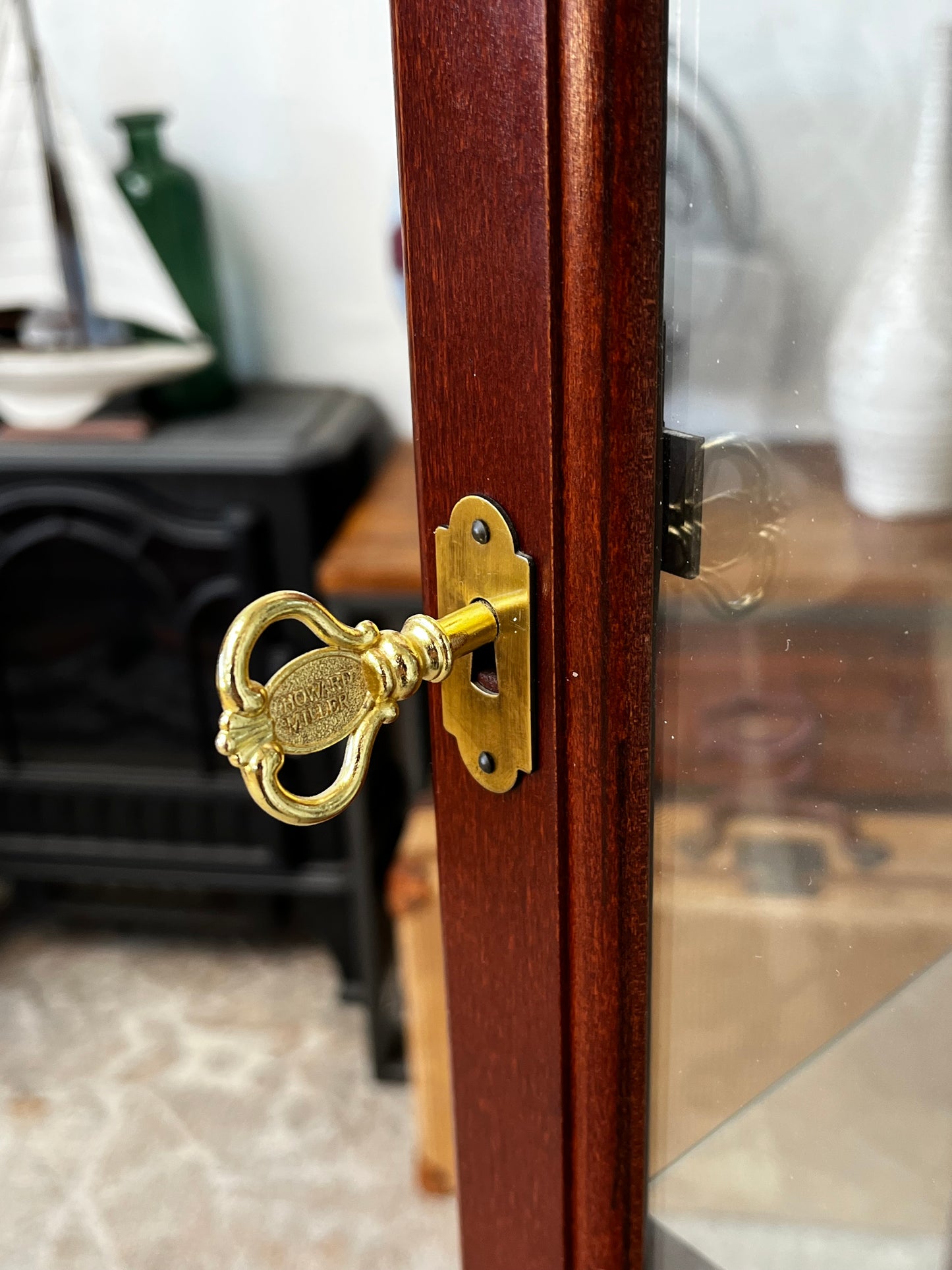 Howard Miller Tall Display Cabinet