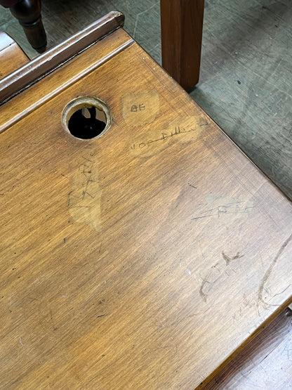 Antique Victorian Schoolhouse Desk