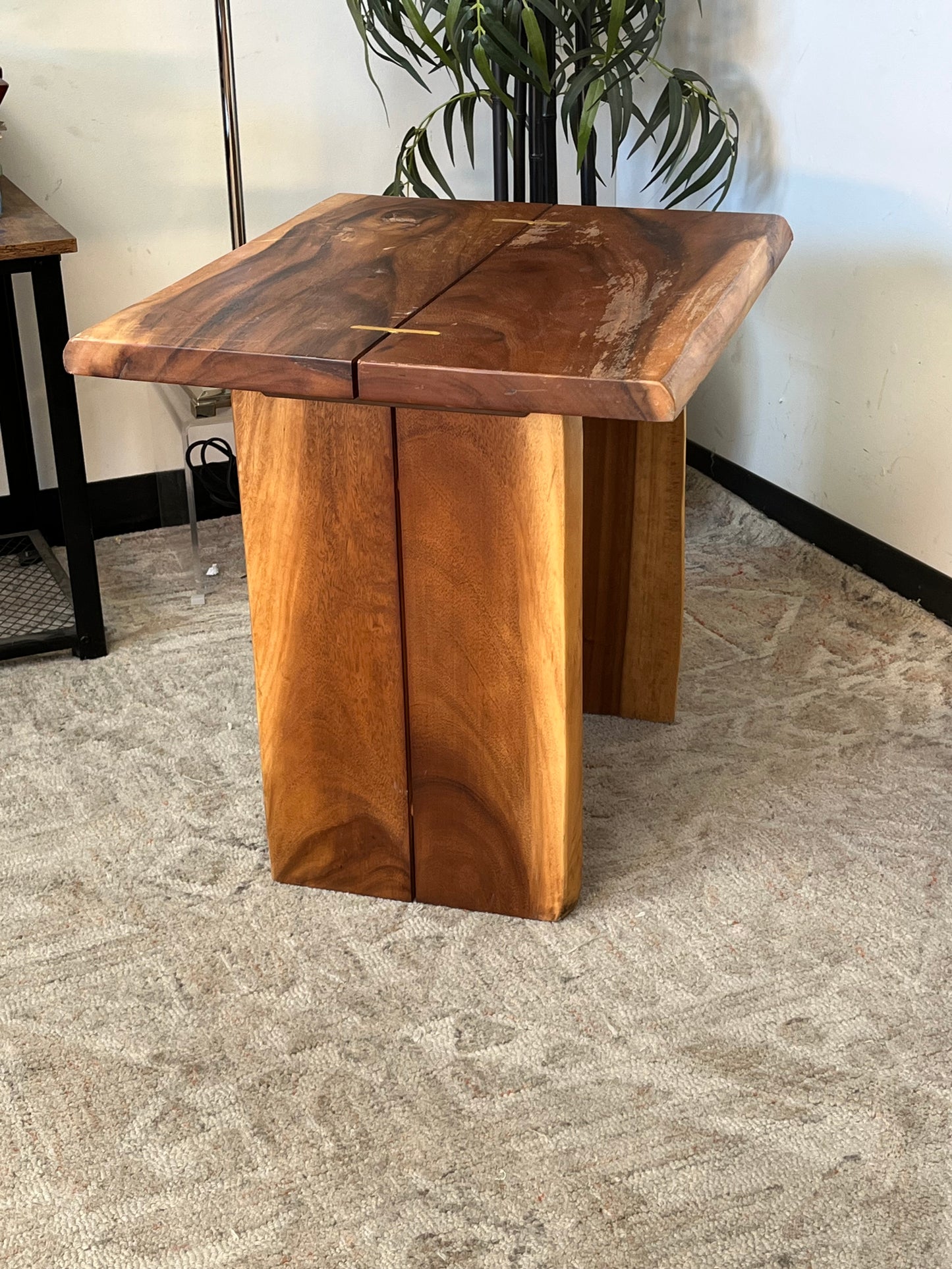 World Market Solid Wood Nightstand