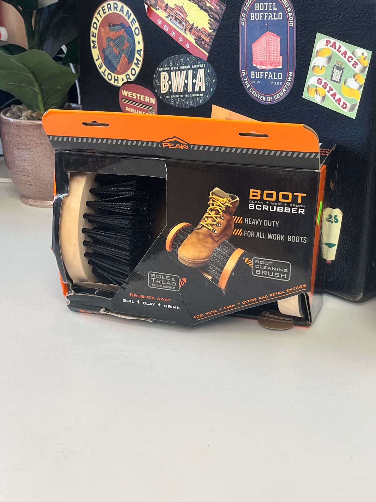 PEAK Heavy-Duty Boot Scrubber