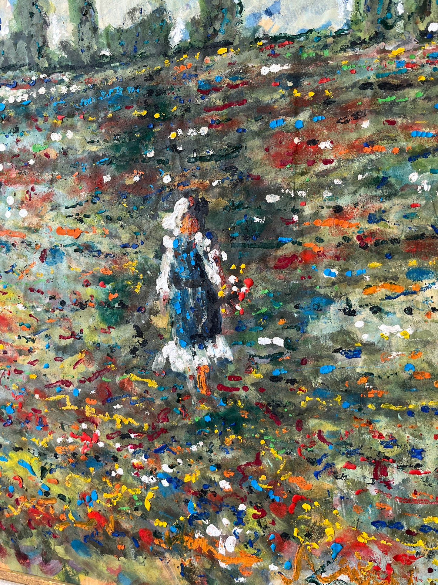 Original Oil Painting Framed 32.5" x 41.5"