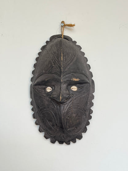 African Bwa Hand Carved Wooden Mask