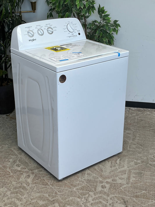 Whirlpool 3.8 Cu.ft White Top Load Washer With Dents