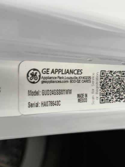 GE Unitized Spacemaker Washer with Gas Dryer