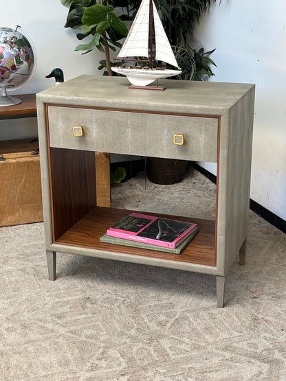 Shagreen Bedside Table