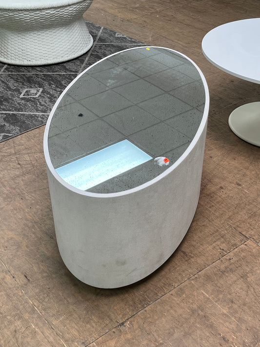 Modern Speckled Oblong Coffee Table