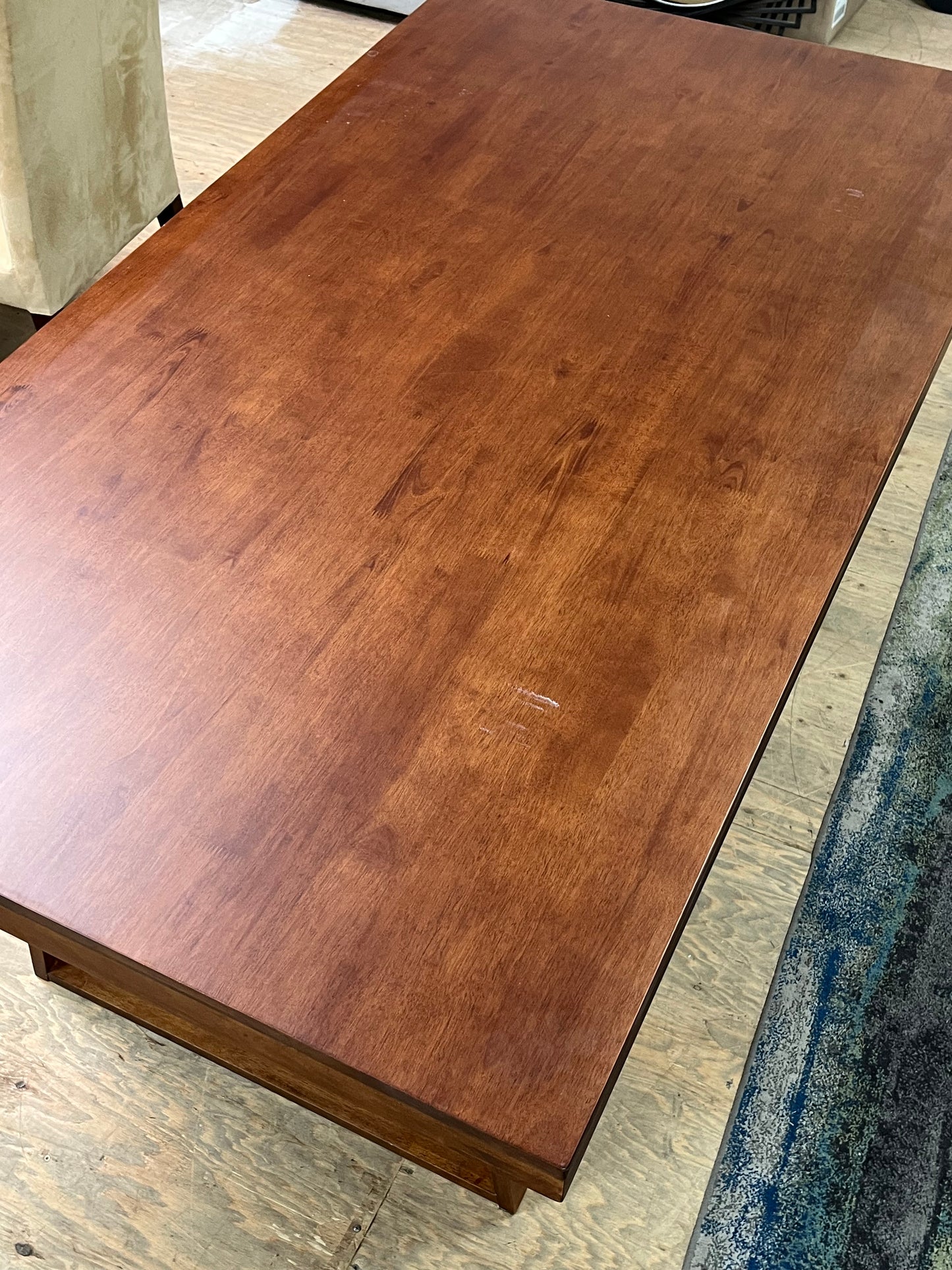 Modern Wooden Brown Dining Table