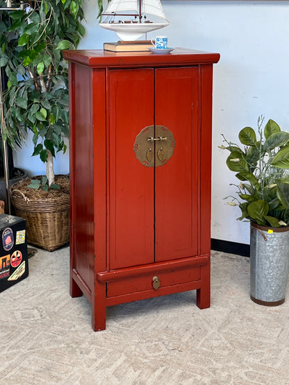 Asian Style Red Cabinet