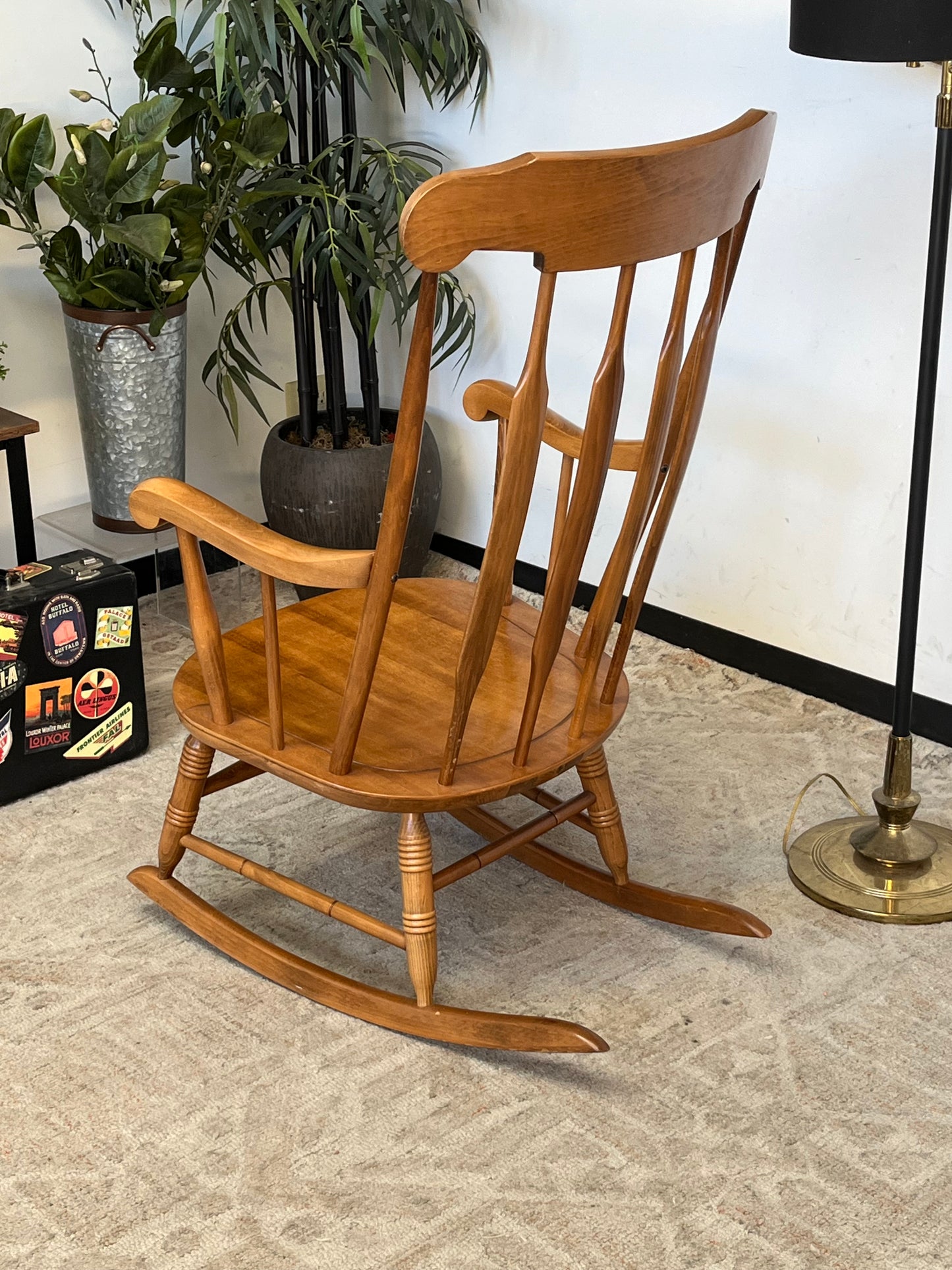 Antique Style Wooden Rocking Chair