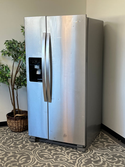 Whirlpool 21.4cu.ft Stainless Steel Refrigerator