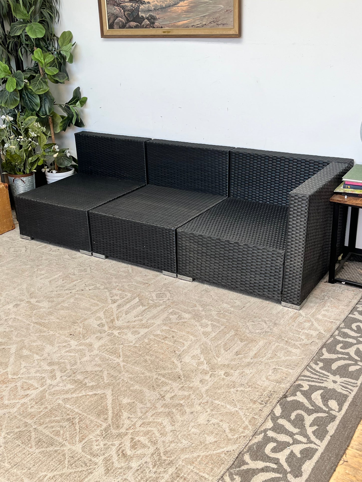 Modern 3-piece Outdoor Sectional