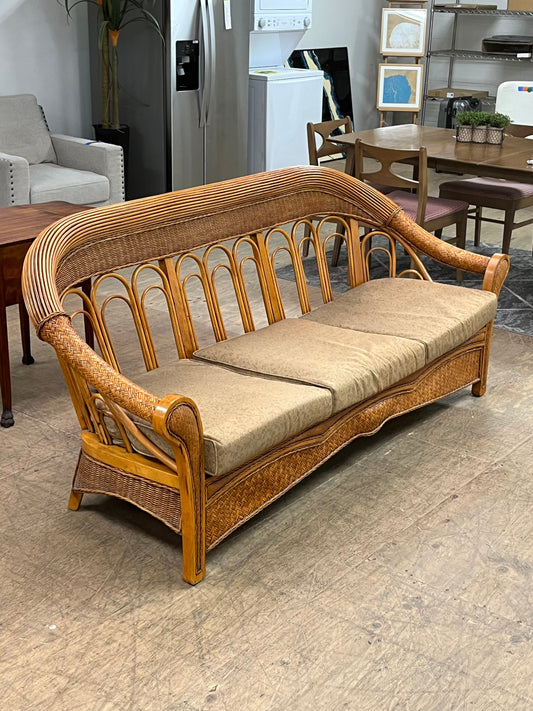 Vintage Style Jade Furniture Outdoor Rattan Couch