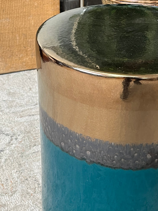 Ceramic Green Nightstand