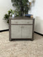 Two Tone Double Door Nightstand