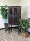 World Market Dark Brown Wooden Cabinet