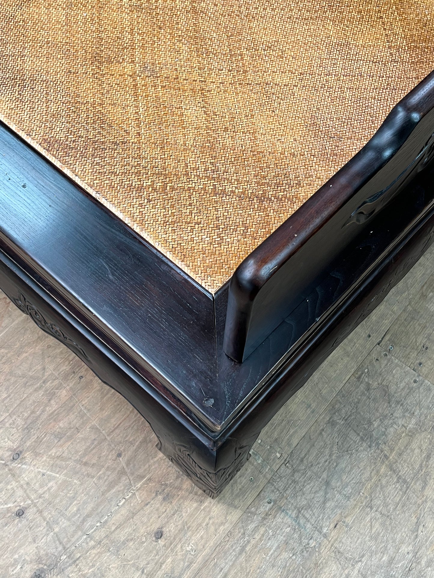 Antique Style Rosewood Day Bed