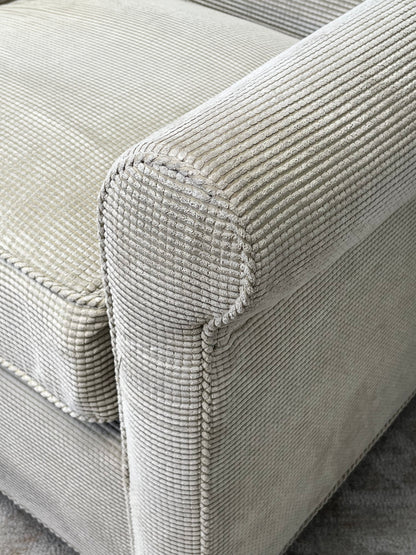 Crate & Barrel Linen Armchair