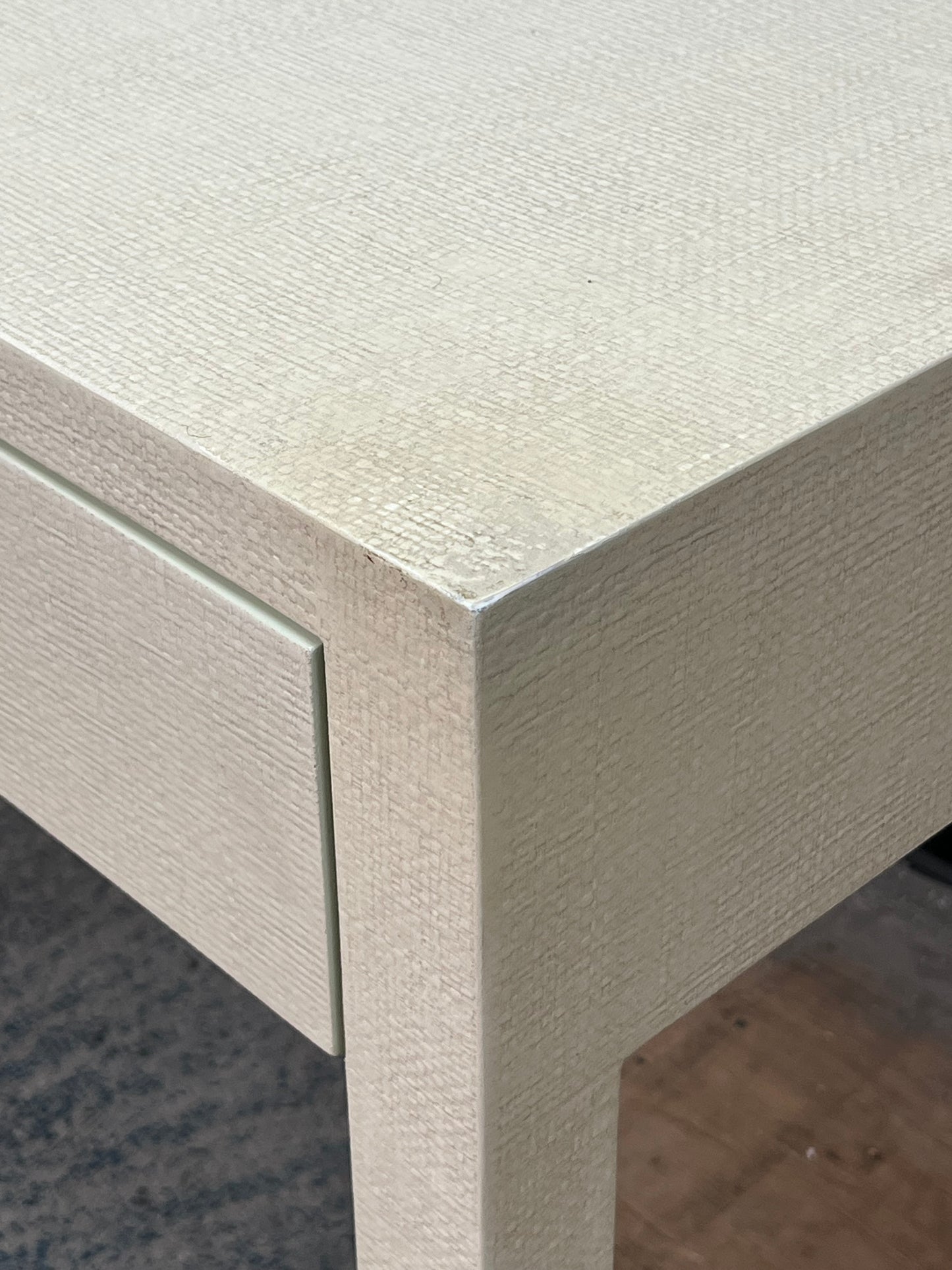 Modern Beige Executive Desk