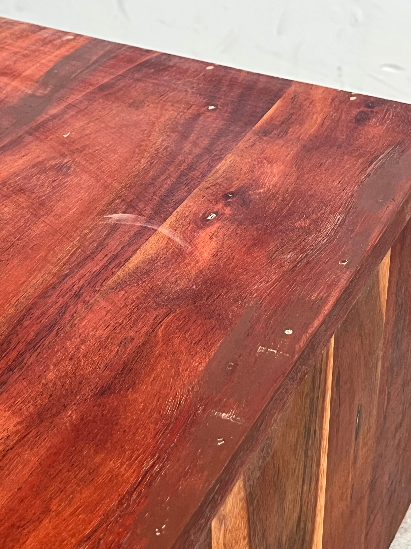 Rustic Style 28" Square Coffee Table