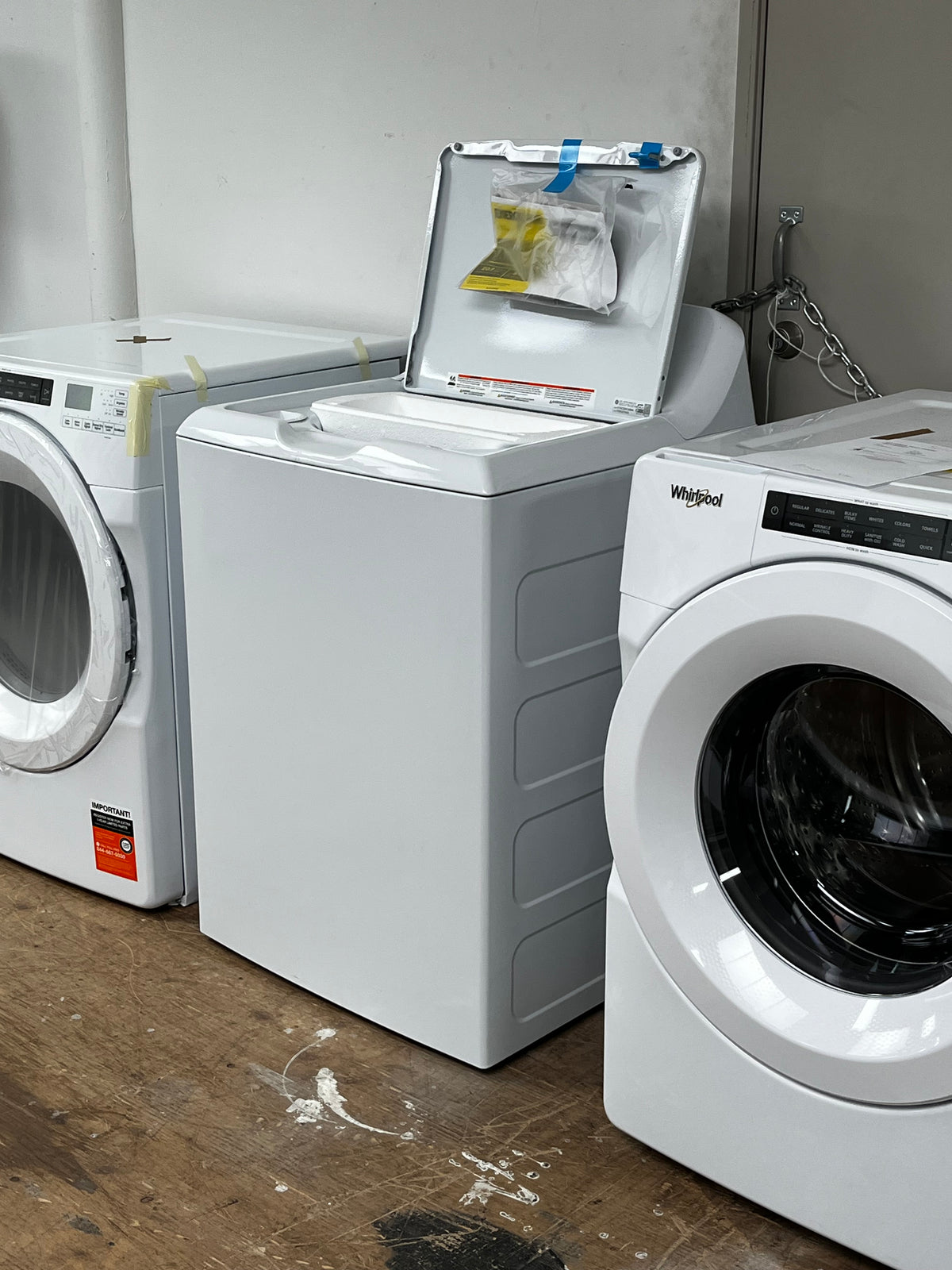 GE Electric White Top Load 120v Washer