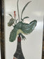 Chinese Floral Multicolored Wall Panels Set of 4