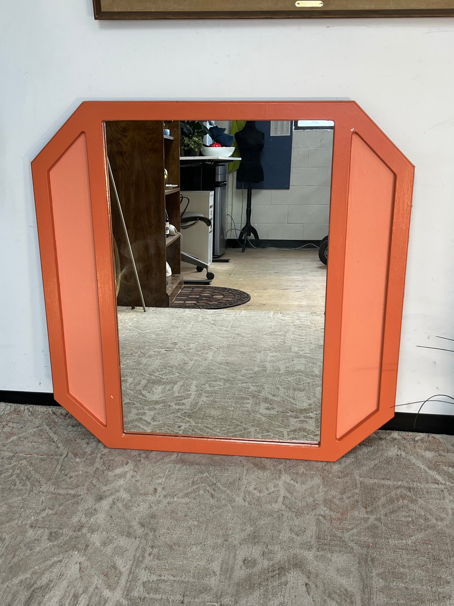 Vintage Style Vertical Hanging Mirror